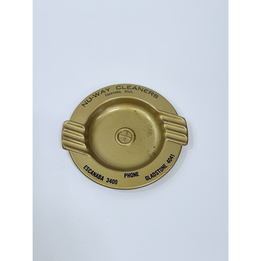 Vintage NU – Way Cleaners Escanaba Michigan Ashtray